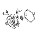 Generac GP6500-5940-1 crankcase cover diagram