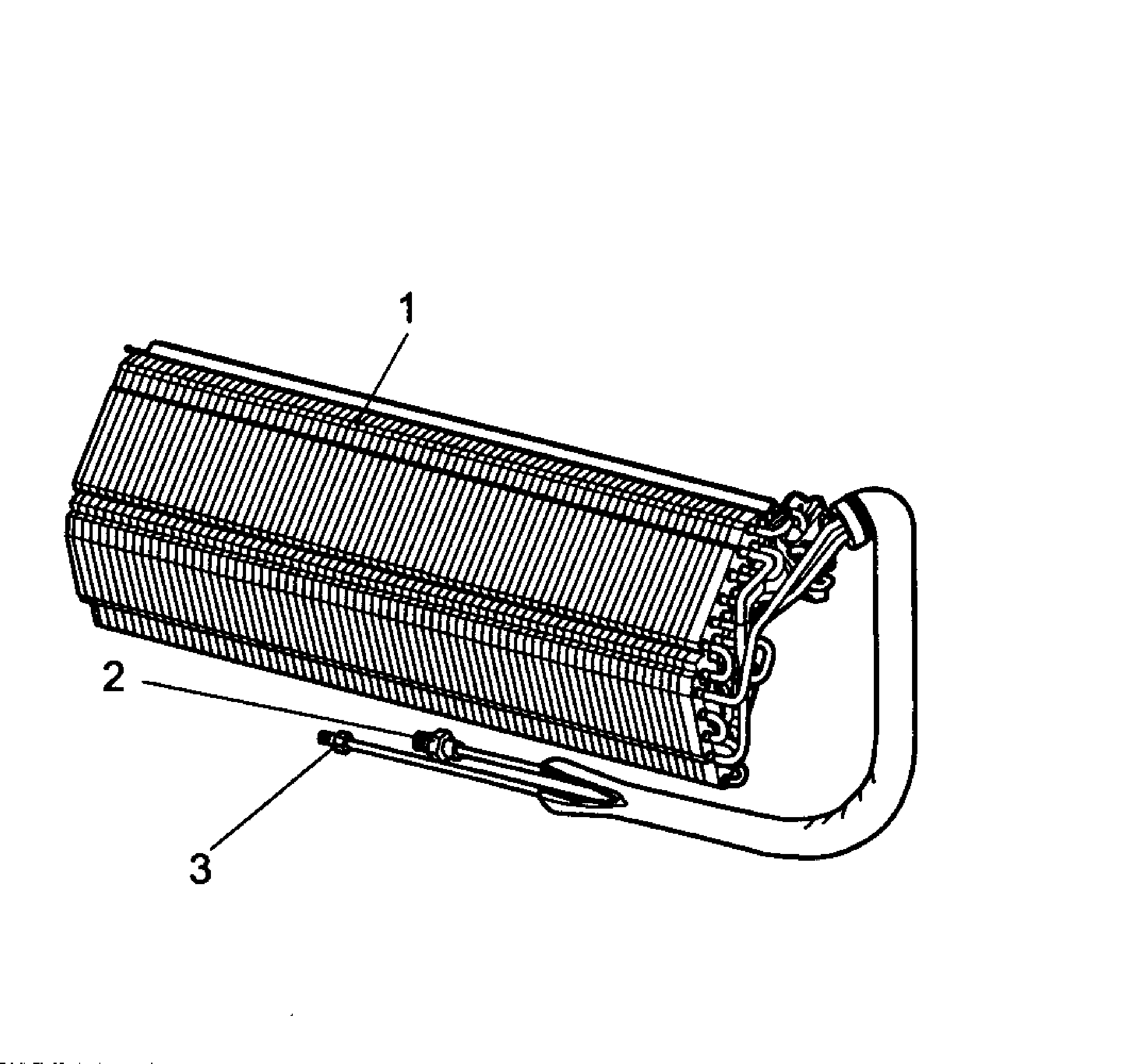 Mitsubishi MSZ-FD12NA heat exchanger diagram