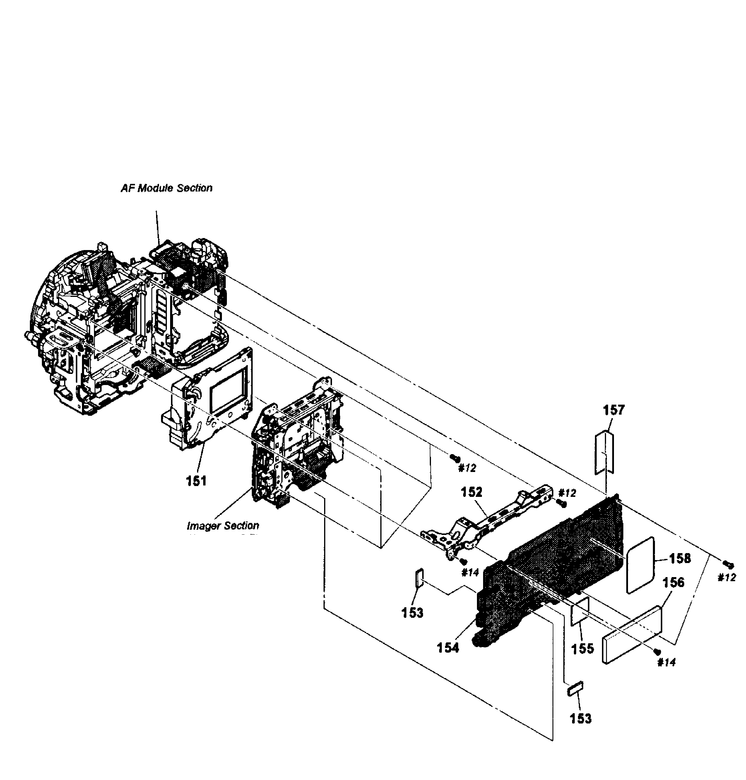 Sony SLT-A35Y main pcb diagram