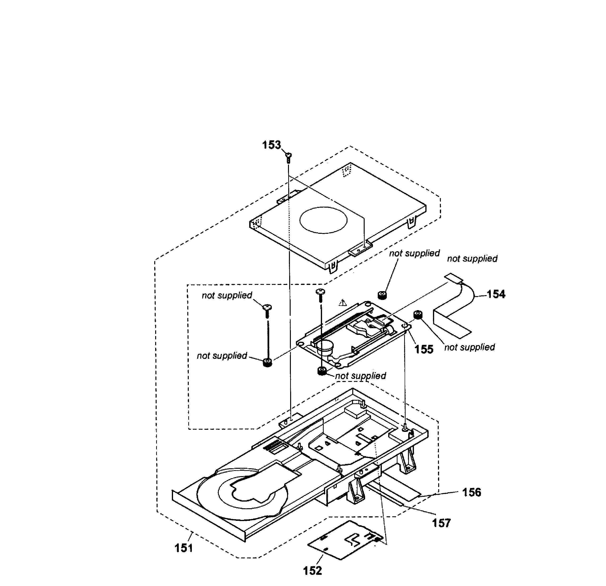 Sony BDP-S1700ES bd section diagram