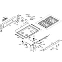Bosch HGS7052UC/03 top assy diagram