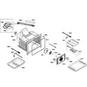 Bosch HGS7052UC/04 oven assy diagram