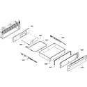 Bosch HGS7052UC/04 drawer assy diagram