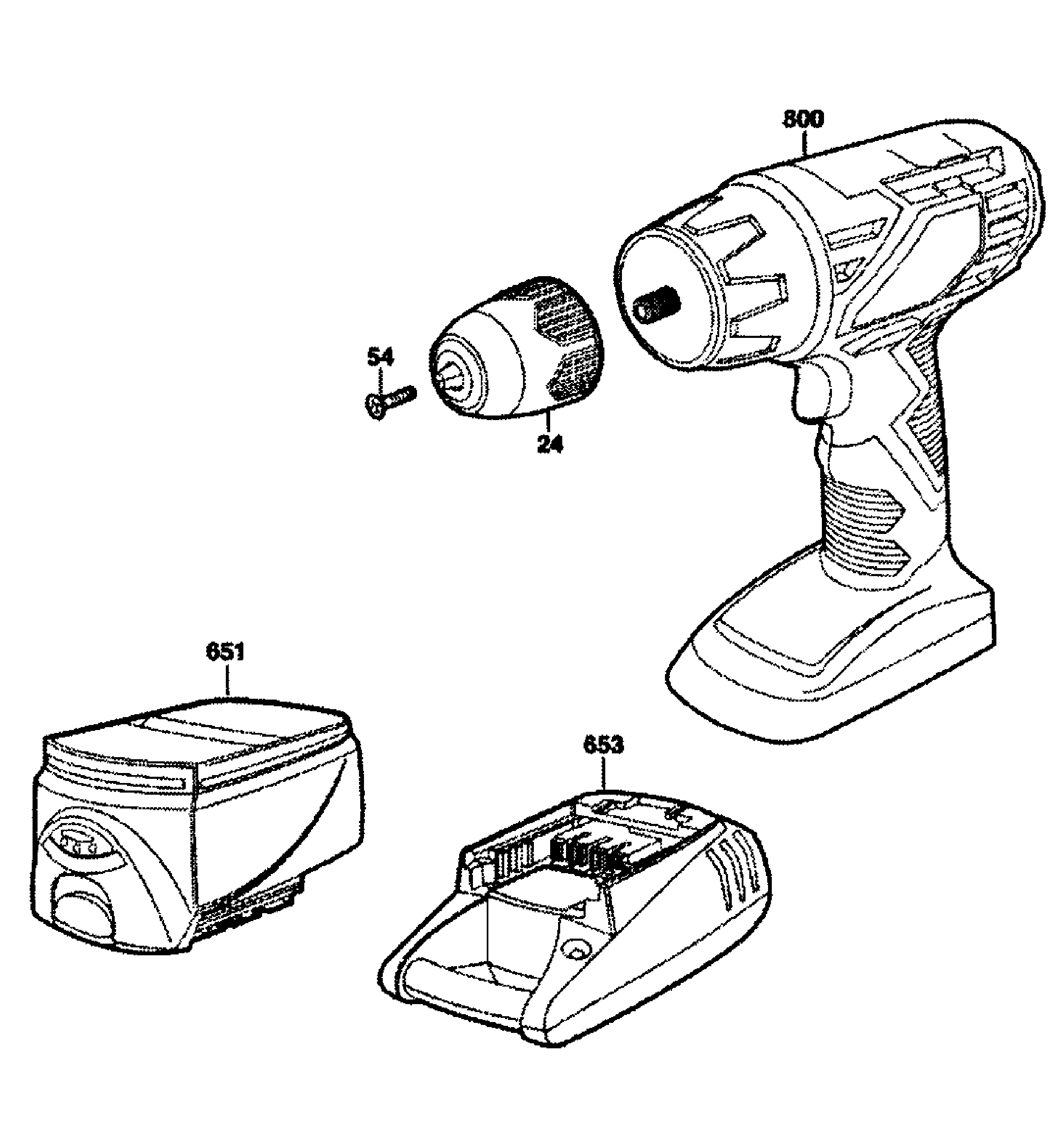 Skil 2860-02 drill diagram