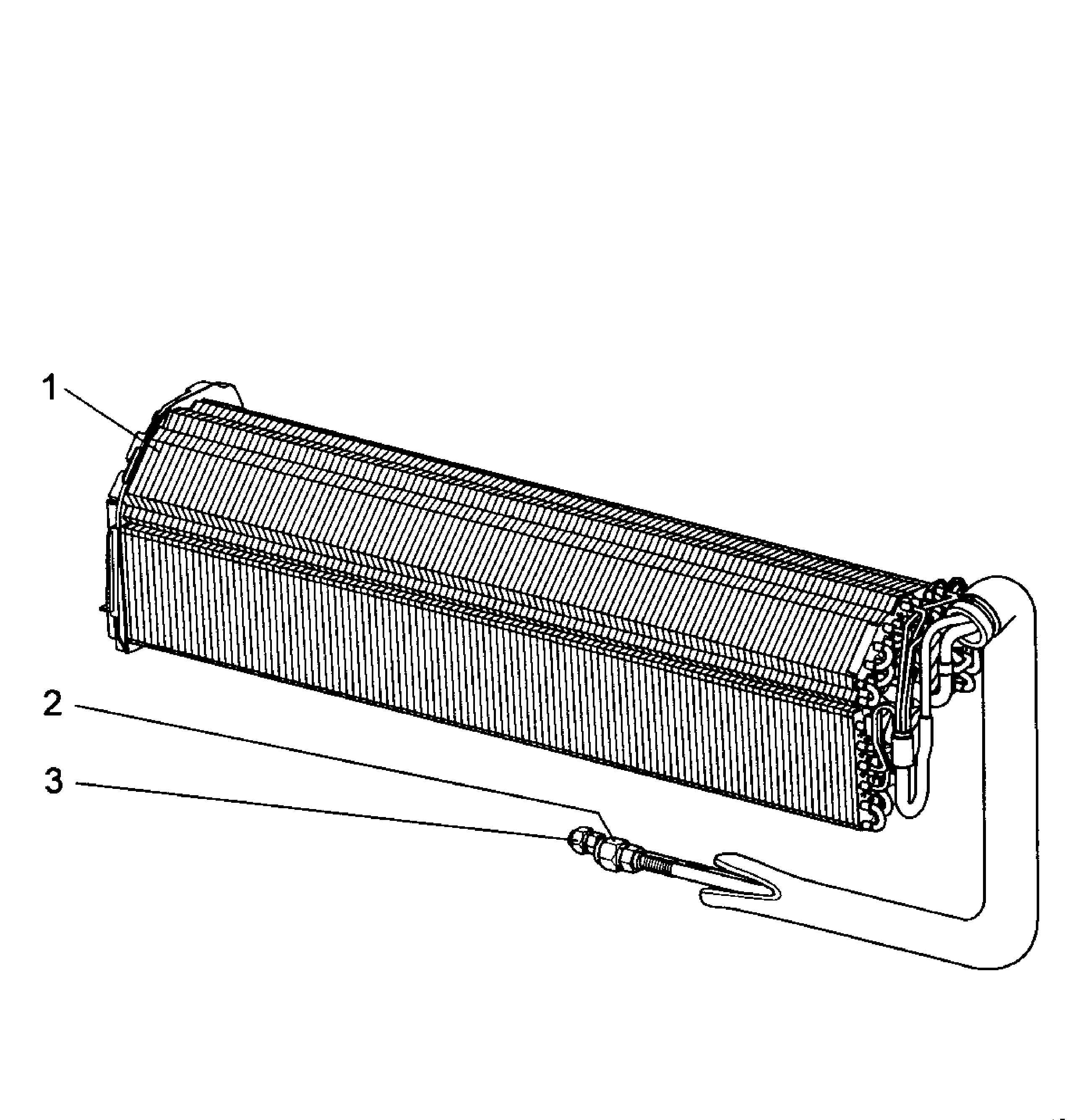 Mitsubishi MSZ-FE18NA evaporator diagram