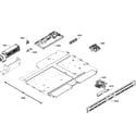 Bosch HBL3460UC/08 pcb's assy diagram