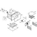 Bosch HBL3460UC/08 oven assy diagram