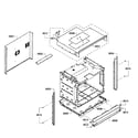 Bosch HBL3460UC/08 cabinet assy diagram