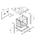 Bosch HBL5450UC/06 cabinet assy diagram