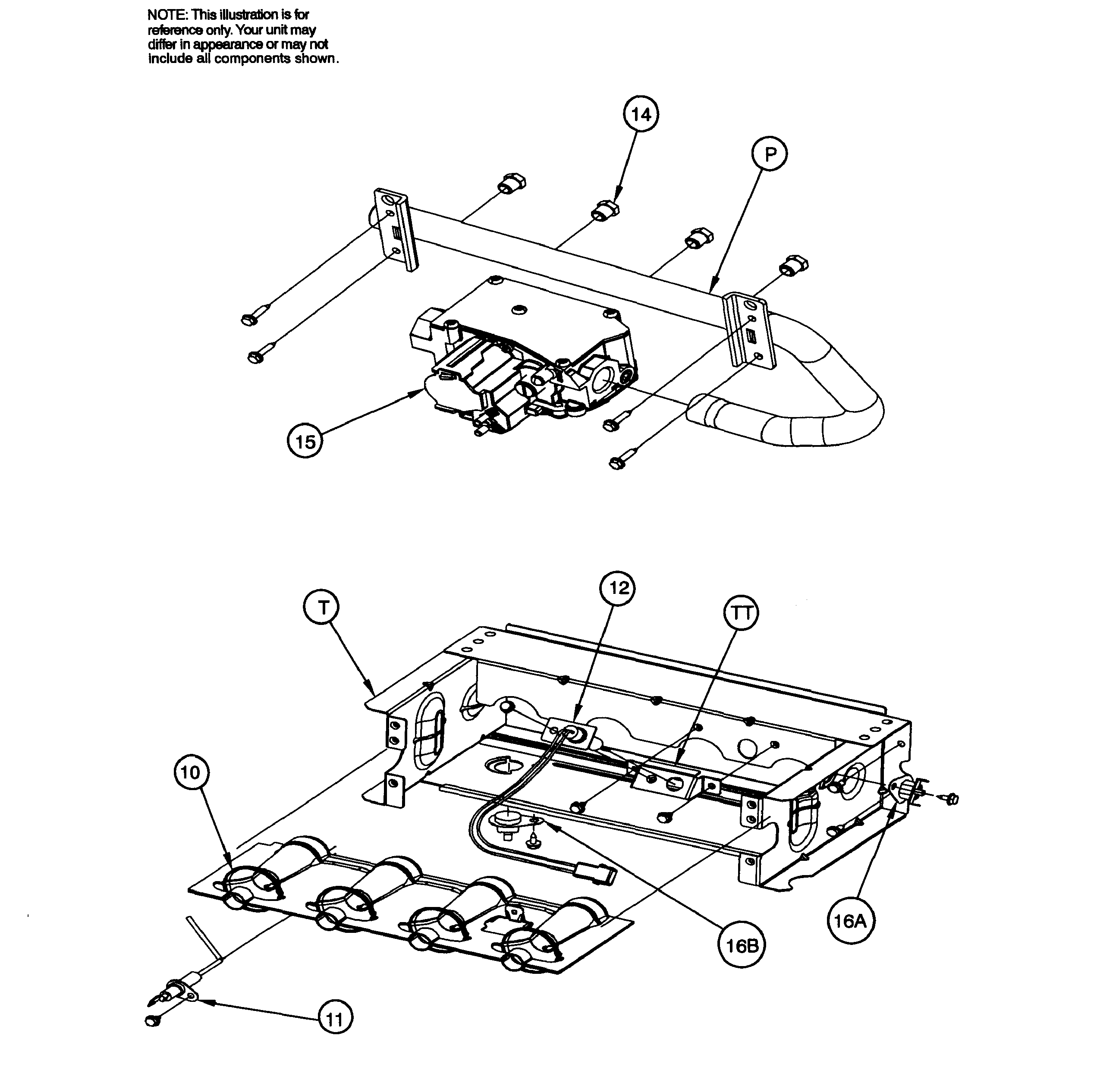 ICP F9MXT0601714A1 burner diagram