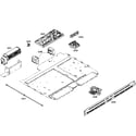 Bosch HBL8650UC/04 pcb's assy diagram