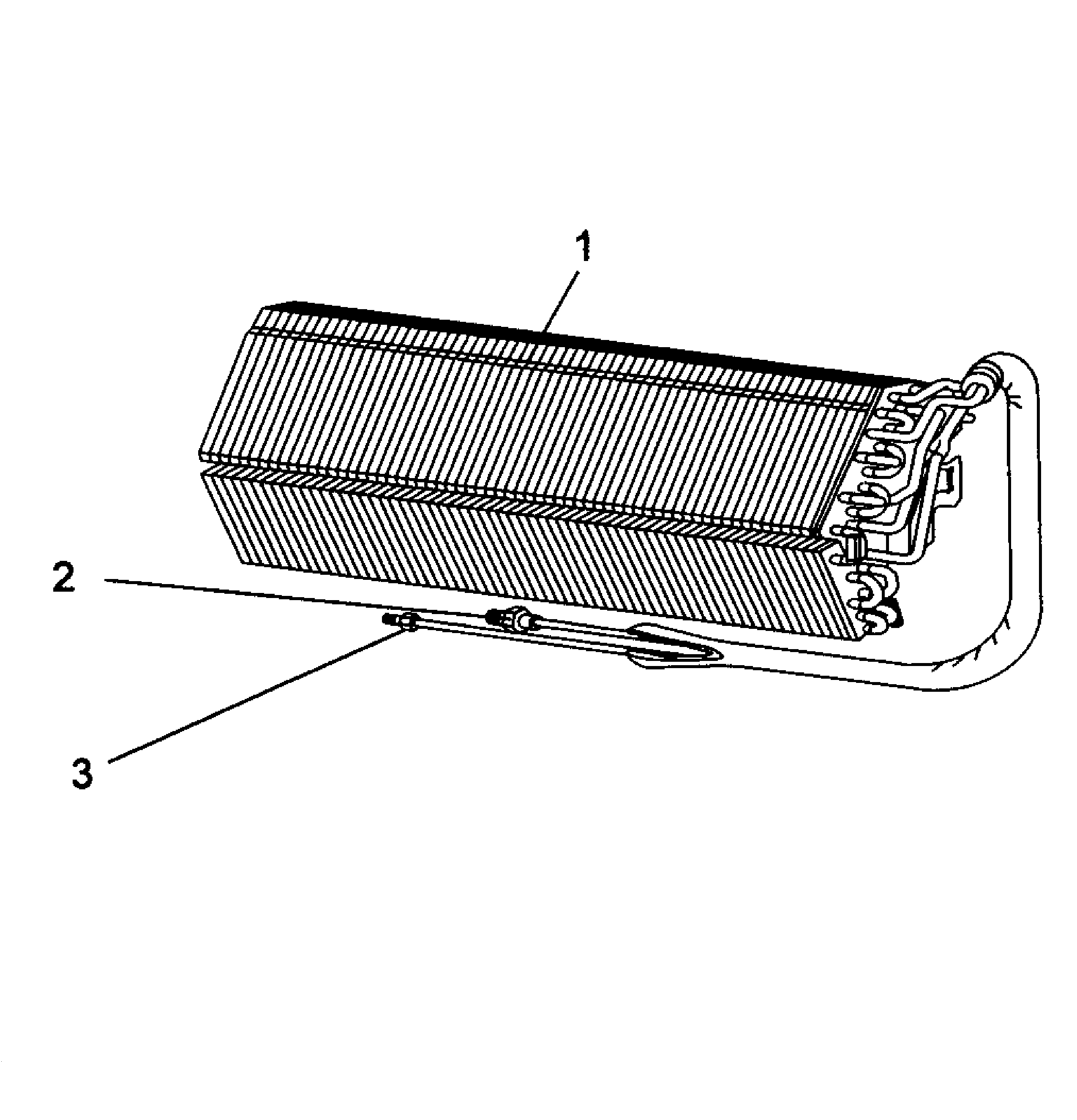 Mitsubishi MSY-A15NA heat exchanger diagram
