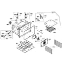 Bosch HBL8750UC/05 oven assy diagram
