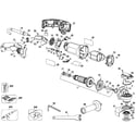 DeWalt D28115 TYPE 1 grinder diagram