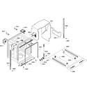 Bosch SHE43P16UC/64 cabinet diagram