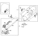 Samsung DV419AGU/XAA-01 burner assy diagram