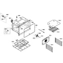 Bosch HBL3550UC/06 oven upper diagram