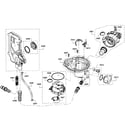Bosch SHE68T52UC/01 pump assy diagram