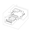 Samsung NE594R0ABBB/AA-01 drawer assy diagram