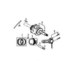 Generac 006412-0 crankshaft/piston diagram