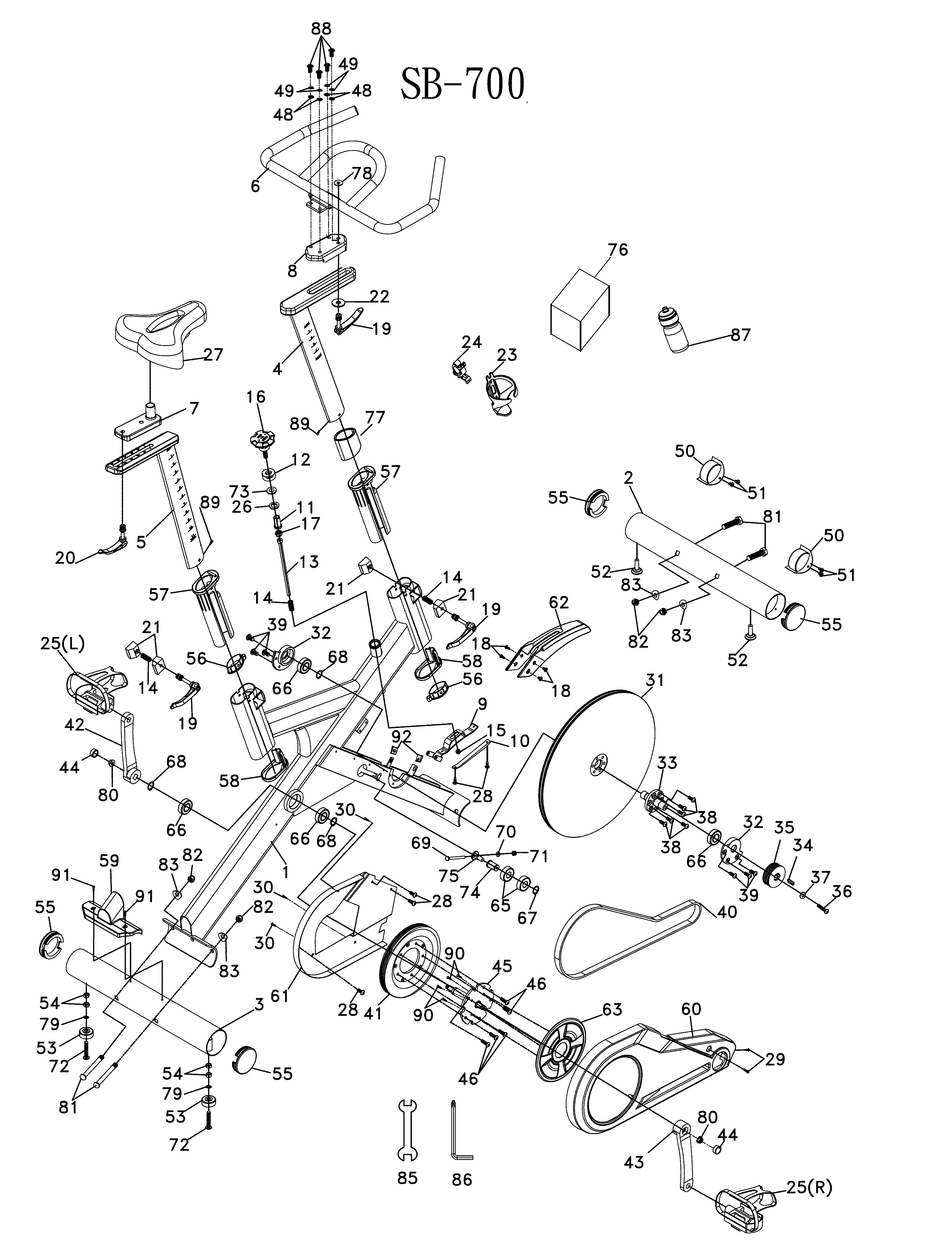 Sole SB700-2011 cycle diagram