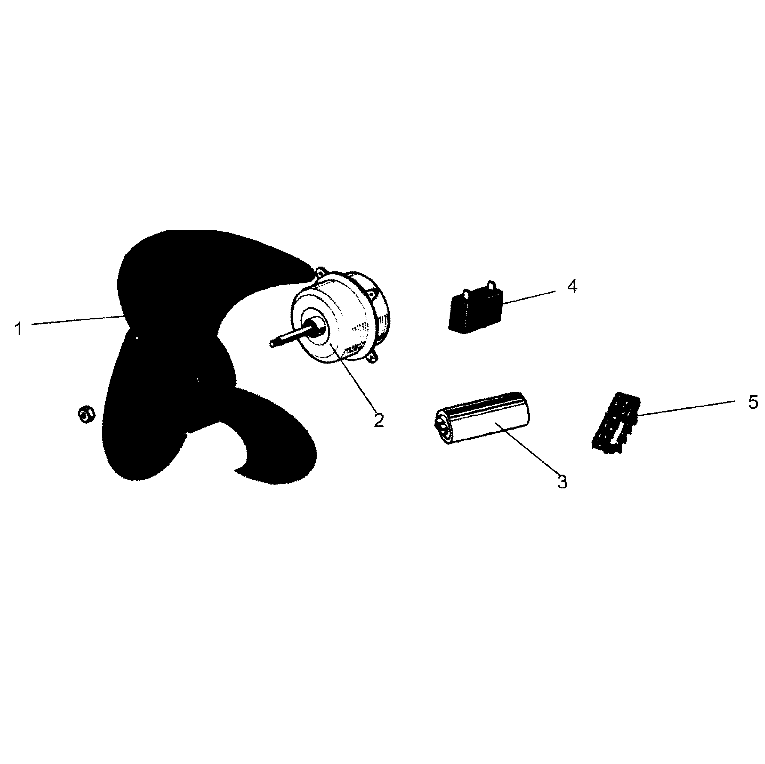 Mitsubishi MU09NW motor assy diagram