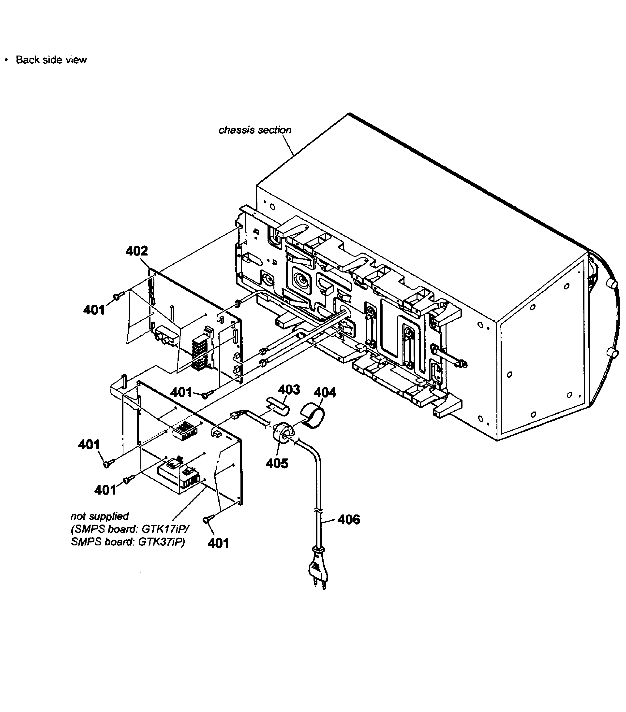 Sony RDH-GTK37IP main pcb diagram