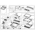 Samsung WA5451ANW/XAA-03 top cover diagram