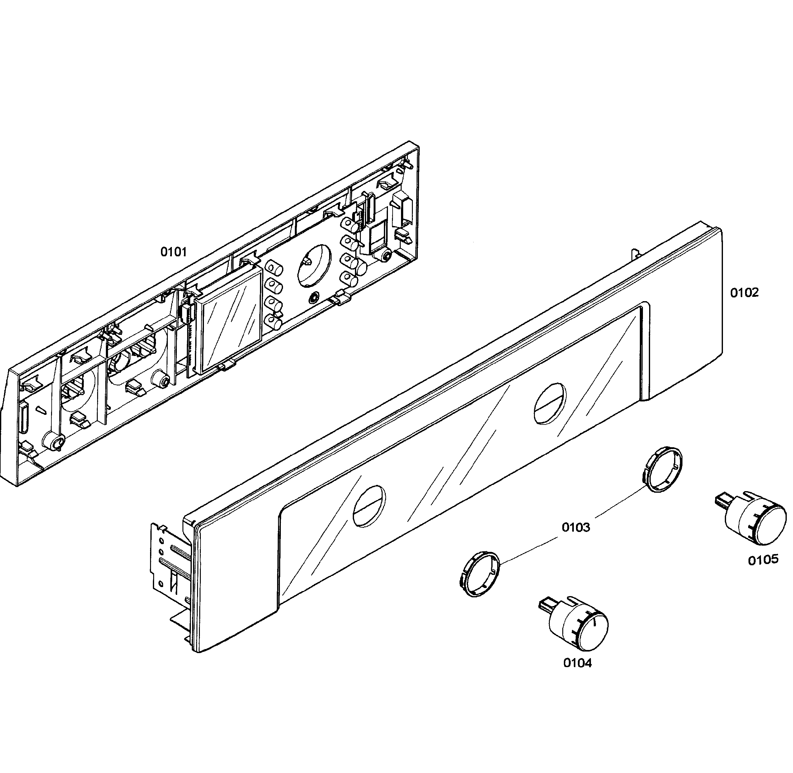 Bosch HBN3450UC/02 control panel diagram