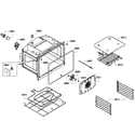 Bosch HBN3450UC/04 oven assy diagram