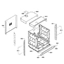 Bosch HBN3450UC/04 cabinet diagram