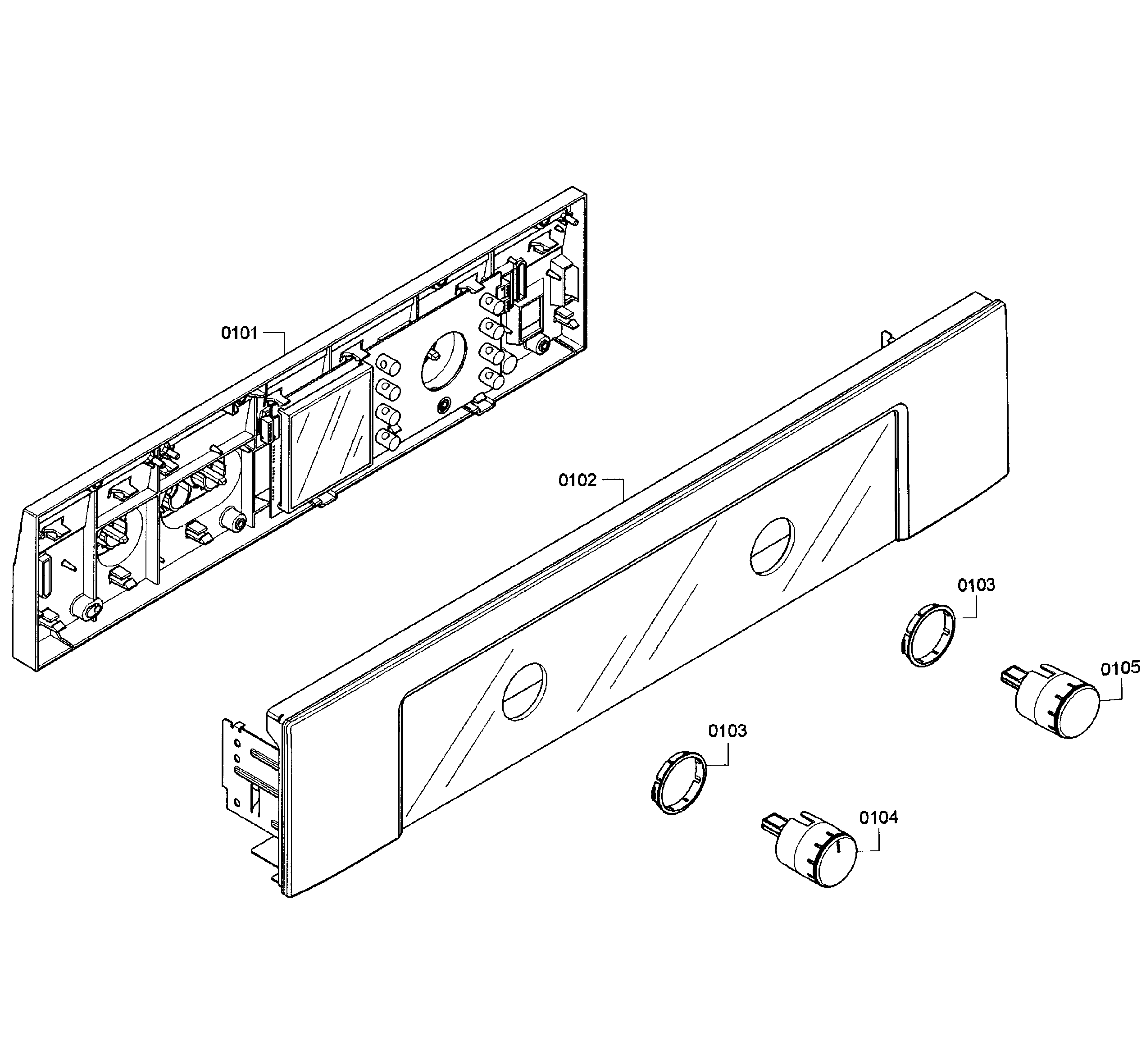 Bosch HBN3450UC/08 control panel diagram