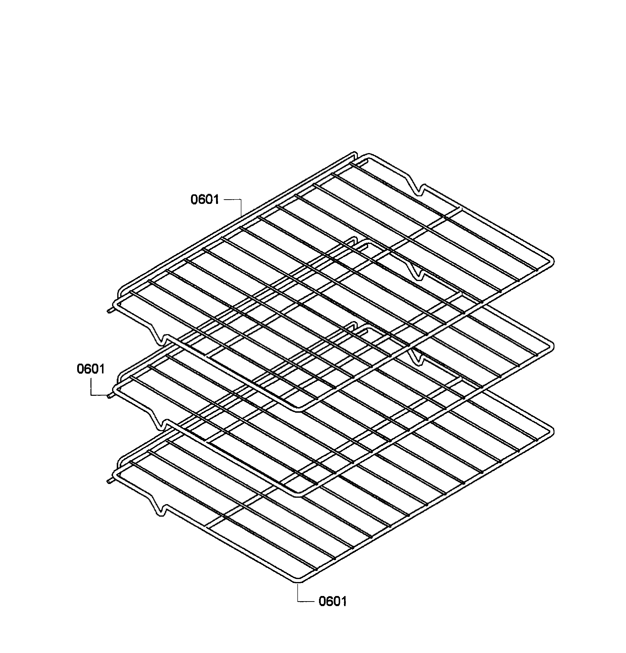 Bosch HBN3450UC/08 shelfs diagram