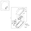 Samsung DV511AER/XAA-00 heater assy diagram