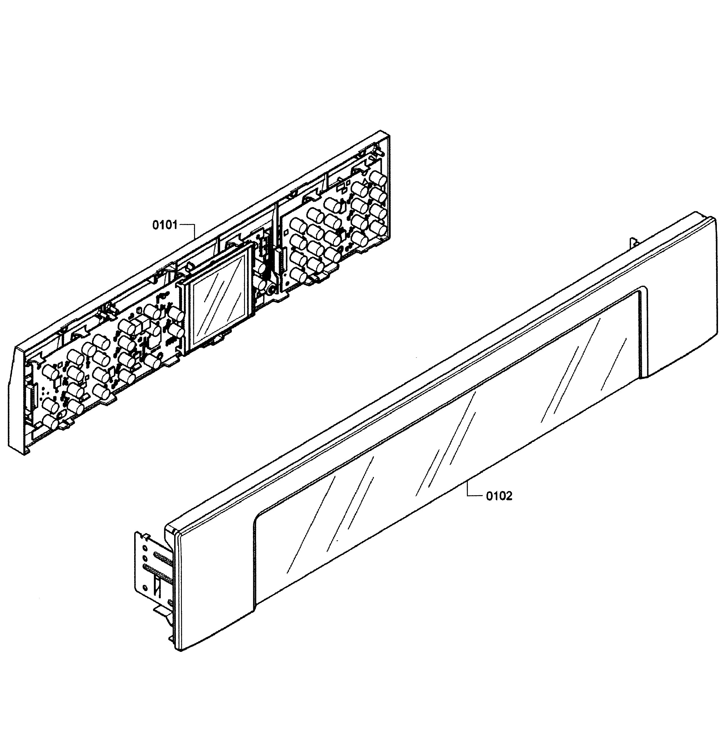 Bosch HBL8450UC/11 control panel diagram