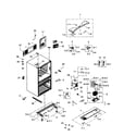 Samsung RF24FSEDBSR/AA-00 cabinet diagram