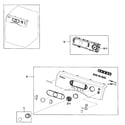 Samsung DV328AEW/XAA-01 control panel diagram