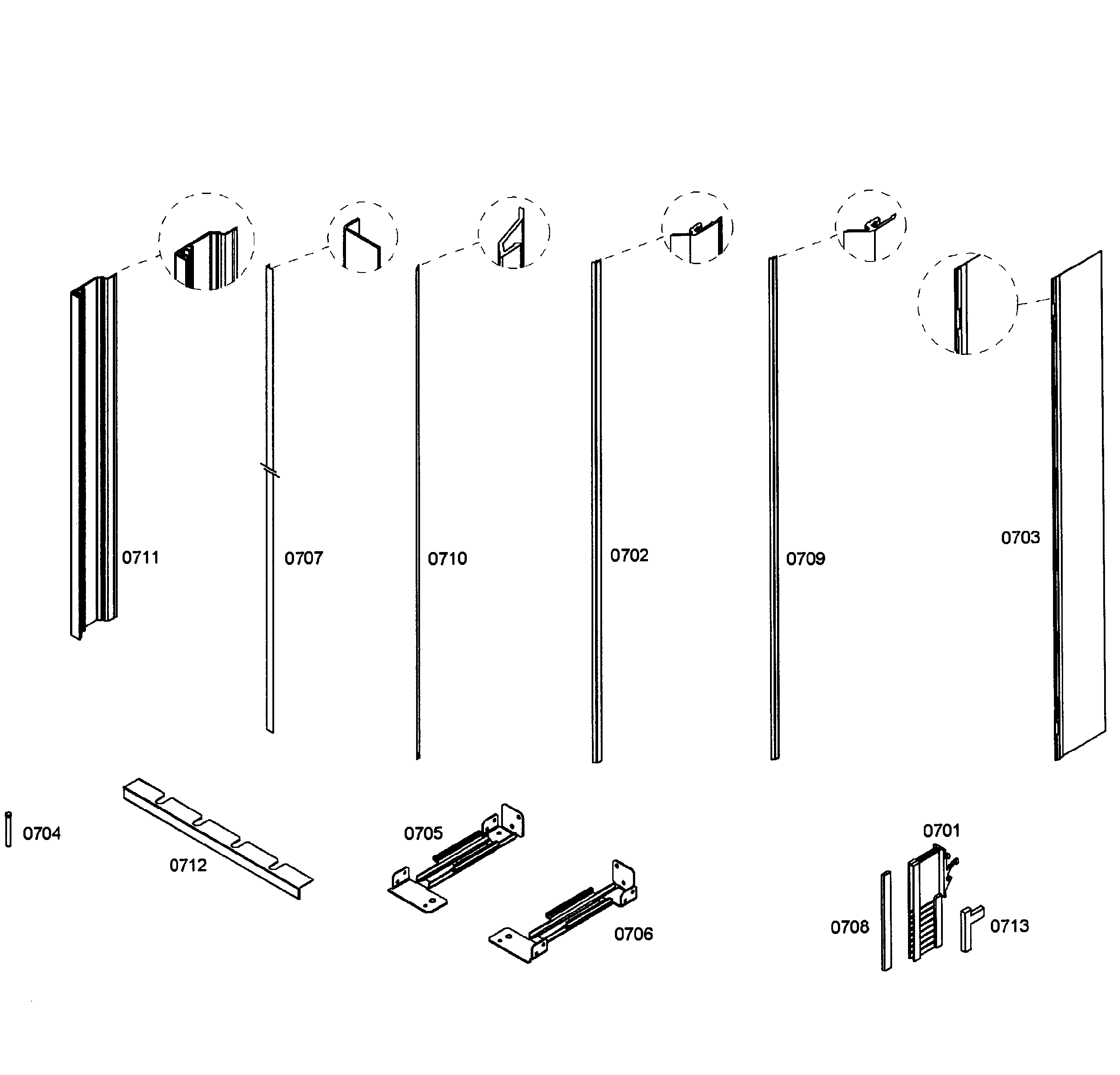 Thermador T36IT71NNP/08 strips diagram