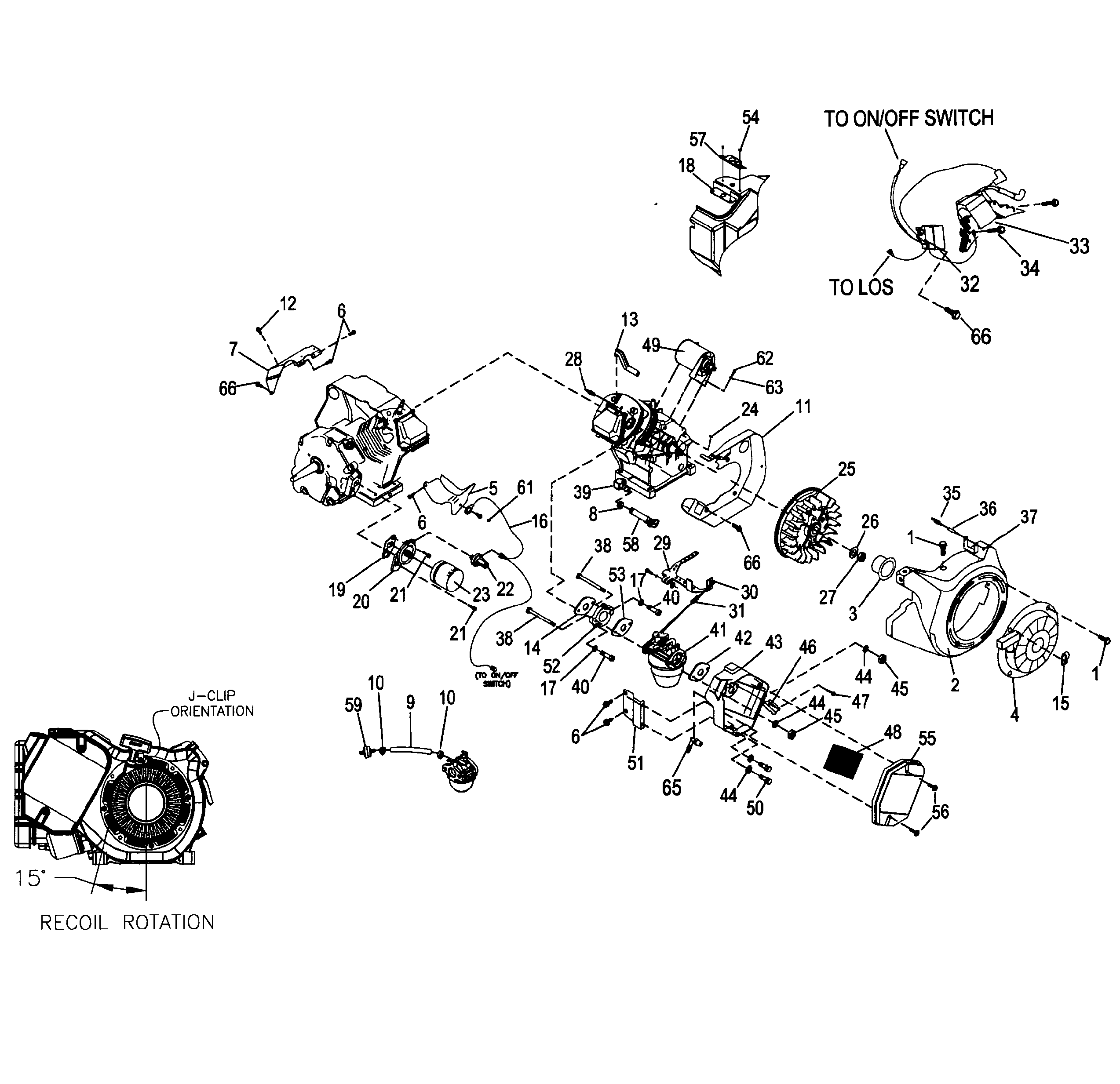 Generac 005747-0 engine 2 diagram