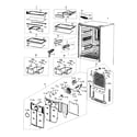 Samsung RB215ACWP/XAA-01 refrigerator diagram