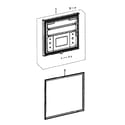 Samsung RB215ACWP/XAA-01 freezer door diagram