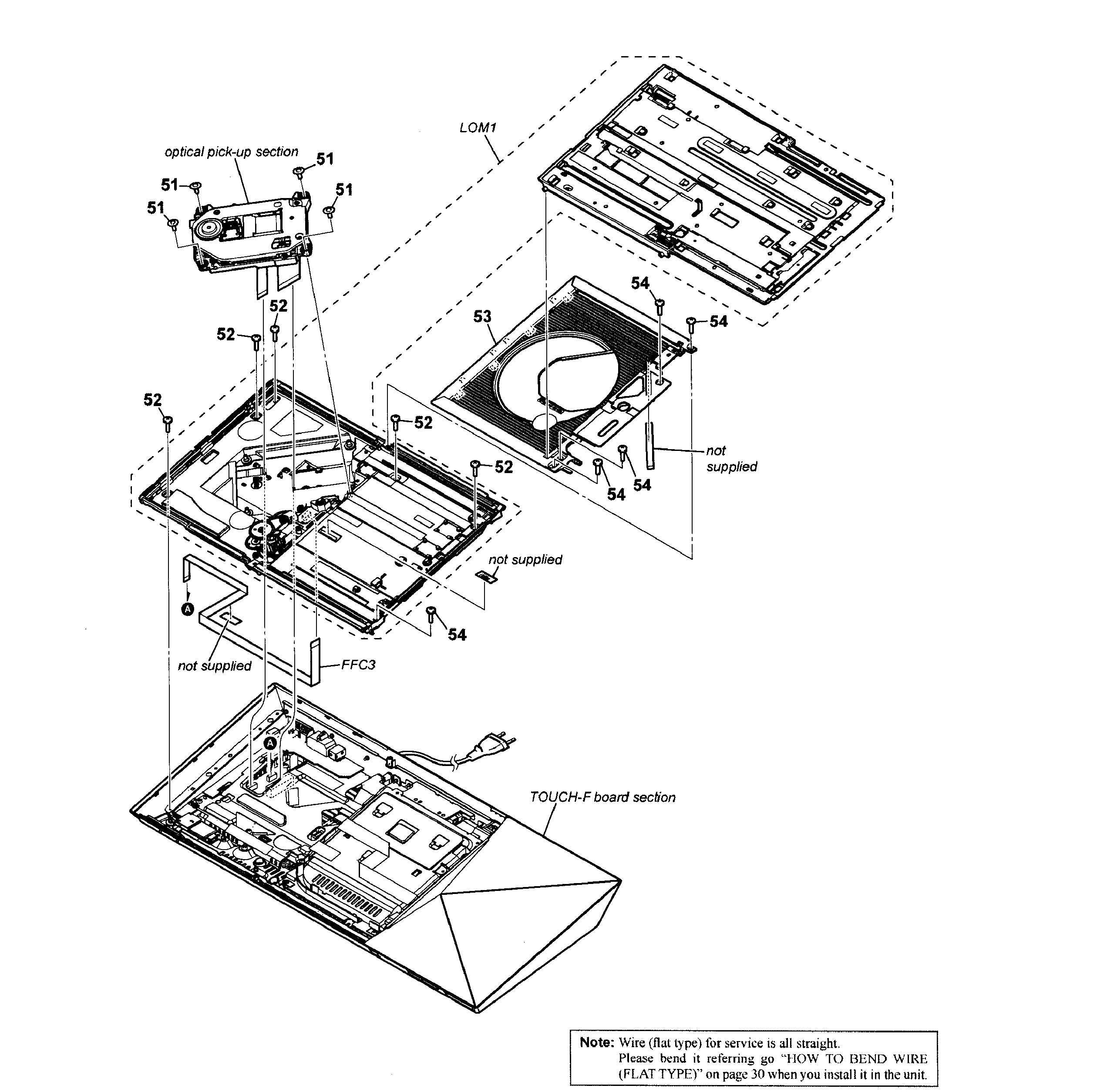 Sony BDV-N7100W deck diagram