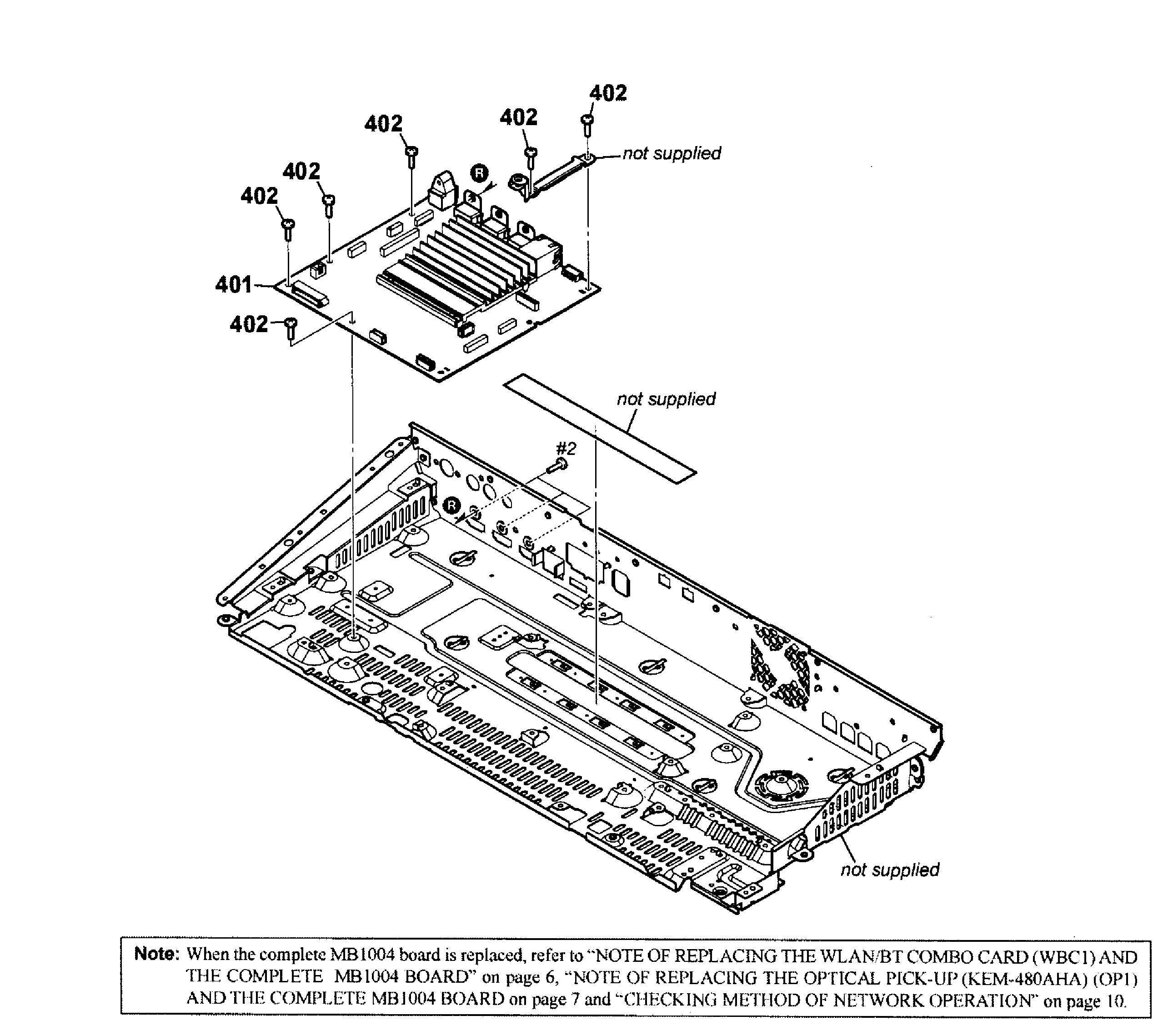 Sony BDV-N7100W pcb mb1004 diagram