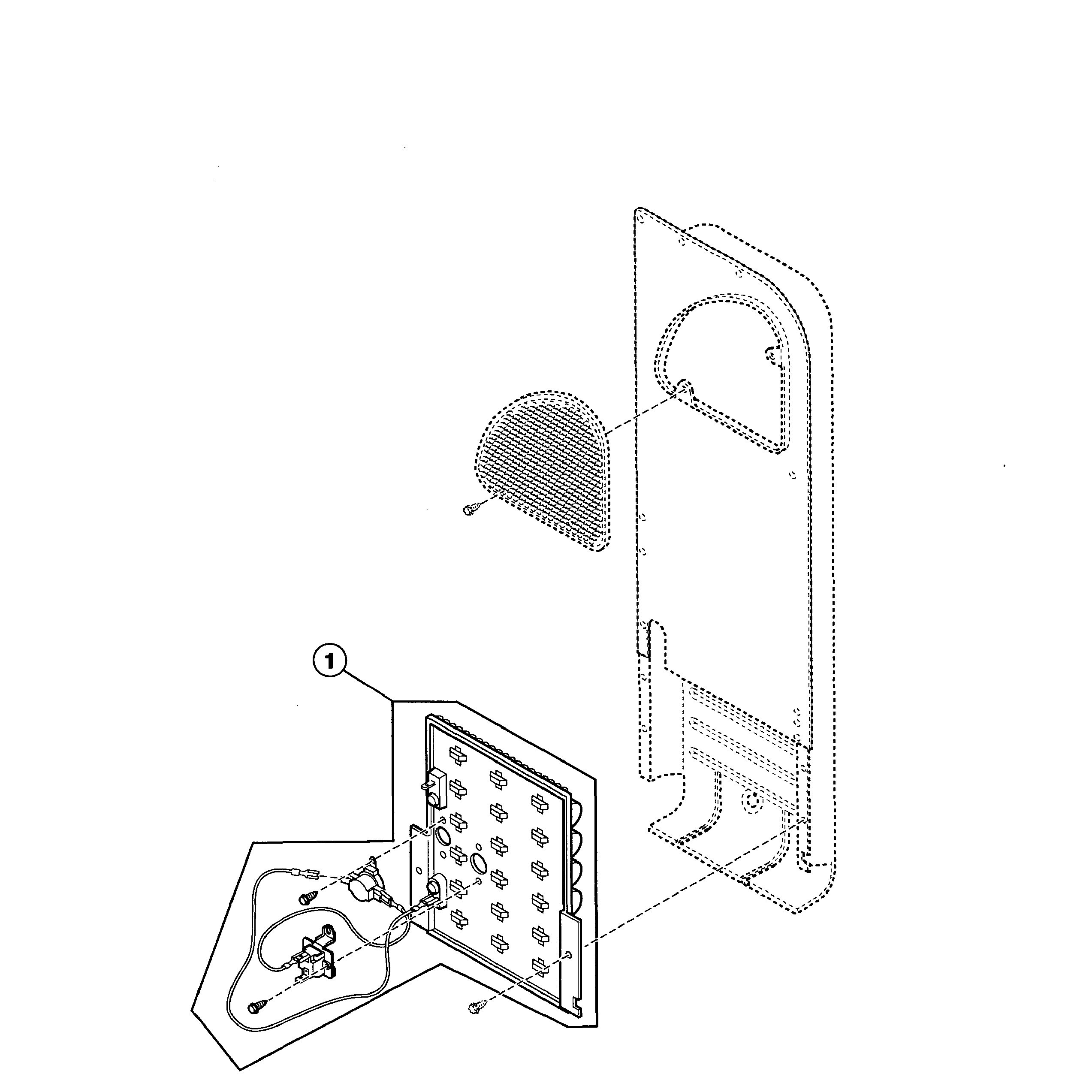 Speed Queen FEU17AWF1702 heater kit diagram