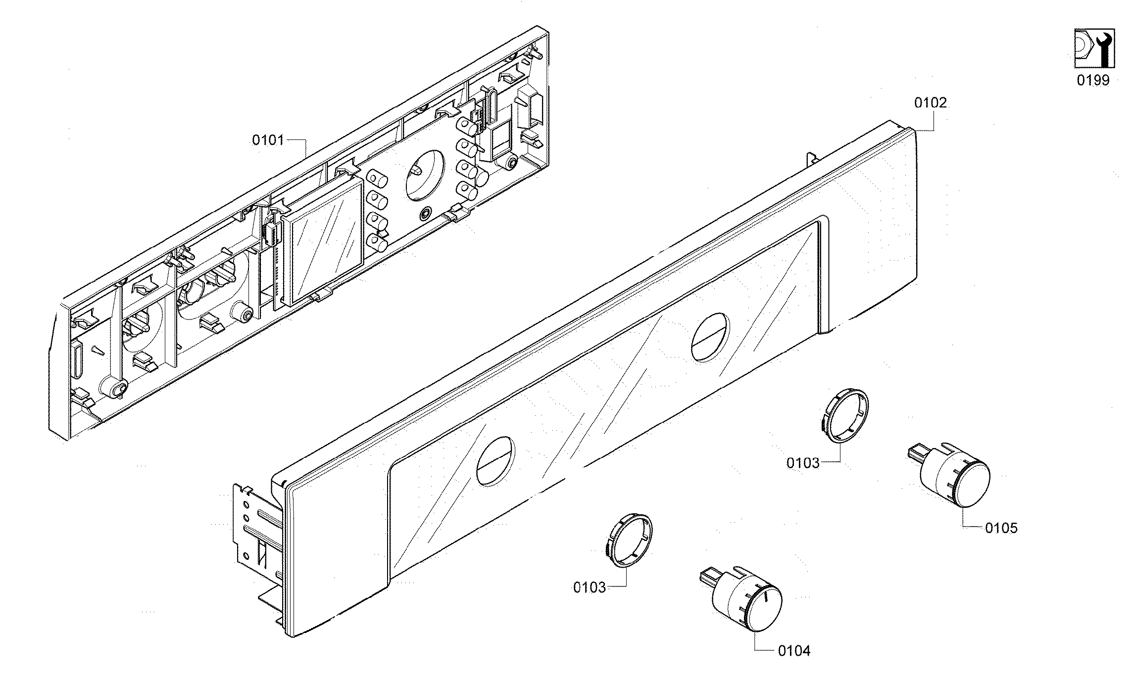 Bosch HBN3450UC/10 control panel diagram