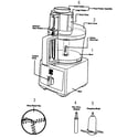 Kenmore 10004802110 food processor diagram