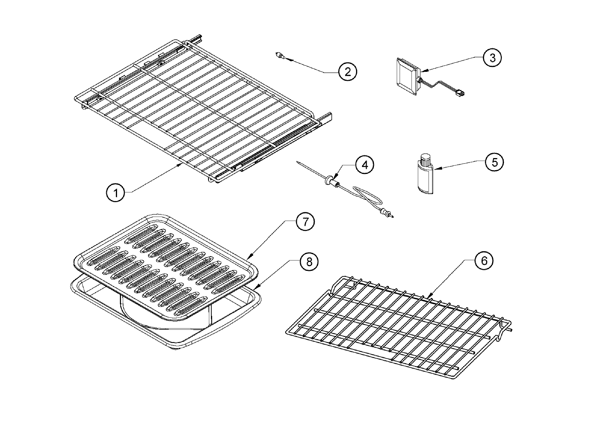 Dacor RO130FS miscellaneous parts diagram