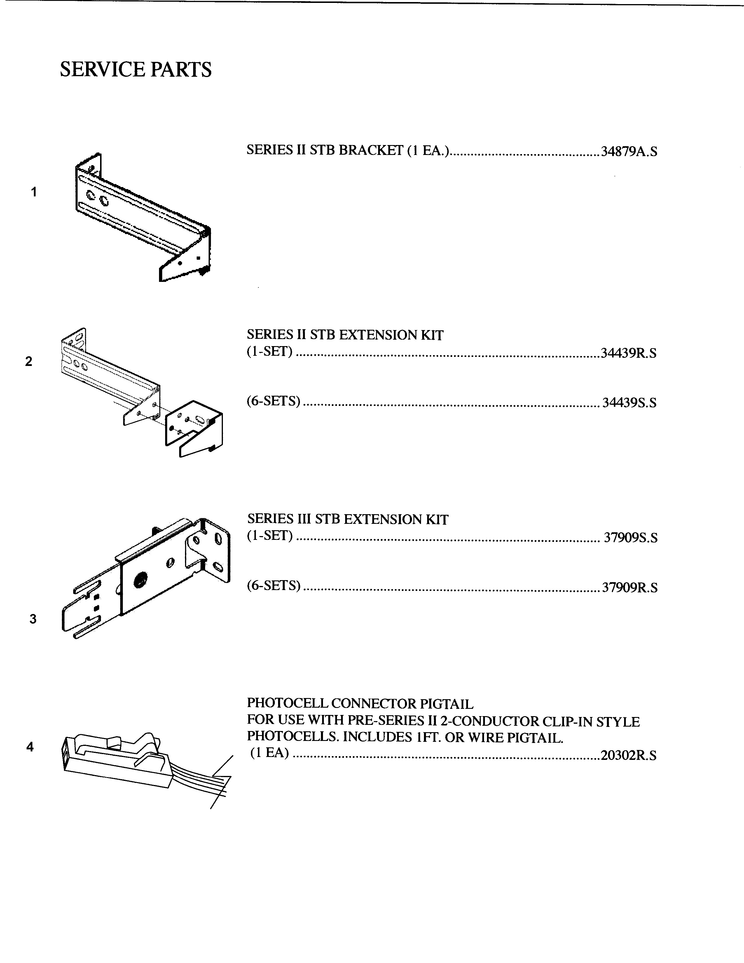 Genie 4022 accessories diagram