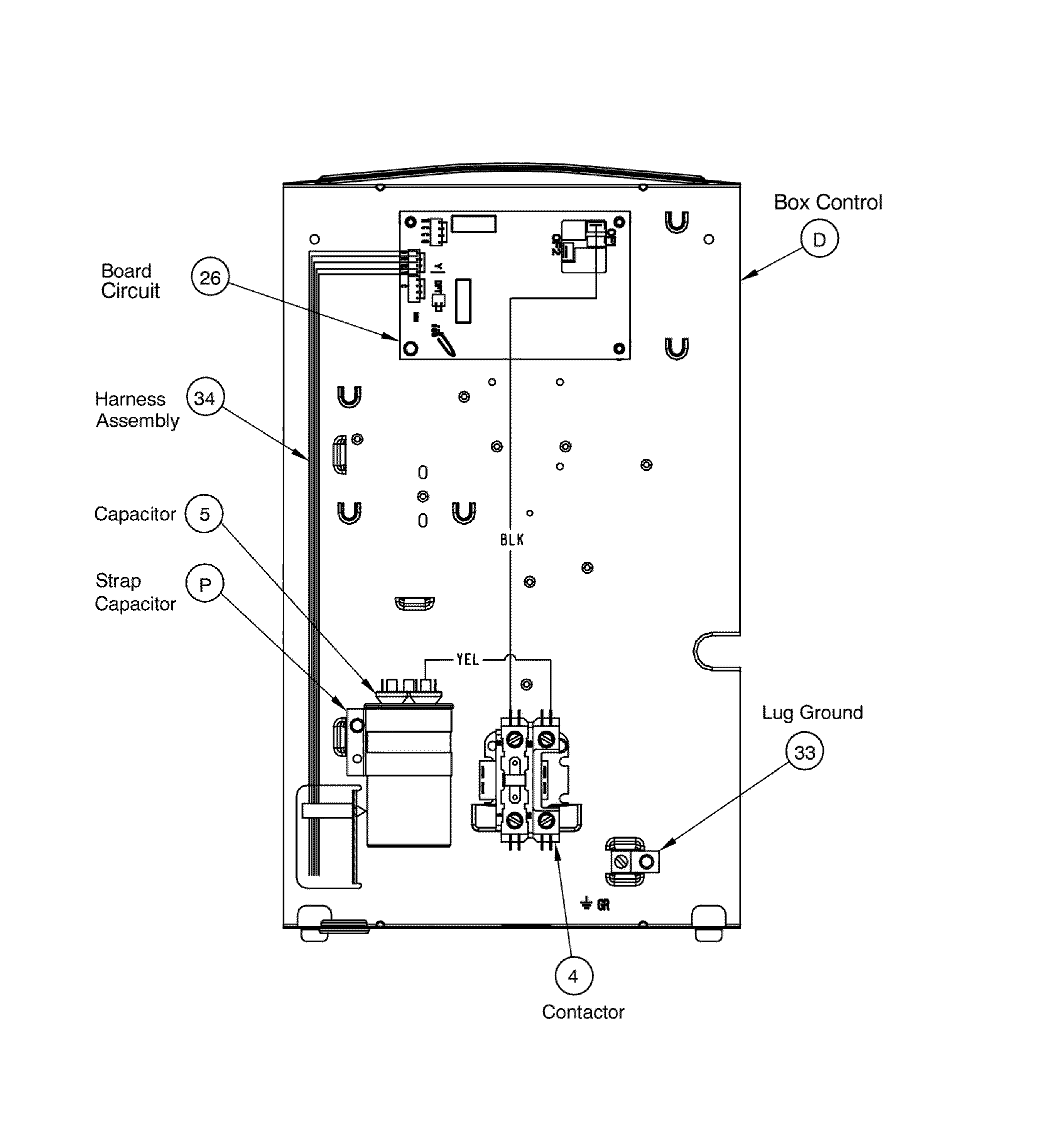 ICP N4H318GKE100 pcb assy diagram