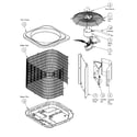 ICP N4H360GKB400 cabinet assy diagram